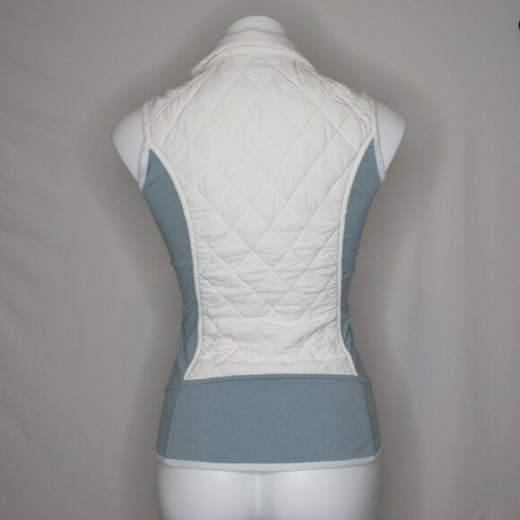 Athleta White UPSIDE Quilted Vest Women's XS XSmall - Picture 3 of 8